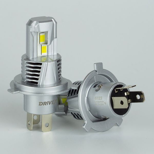 LED лампи автомобільні DriveX ME-07 H4 H/L 6000K 30W 9-32V DR-00001092 фото