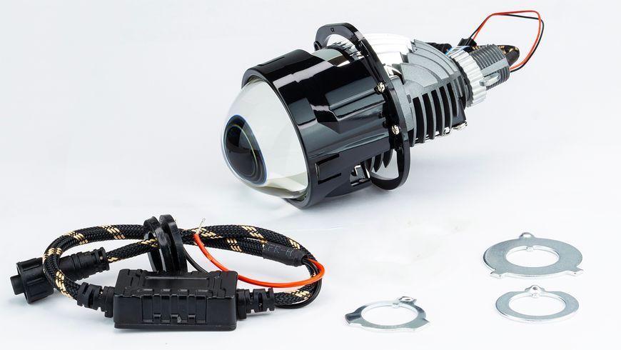 BiLED лінзи автомобільні DriveX Bi Led E2 3.0" 35W 5000K 12V DR-00001137 фото