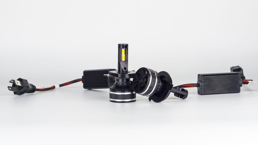 LED лампи DriveX FE-01 PRO H4 H/L (ближнє/дальнє) 58W 6000K CAN к&ndash;т 2 шт. DR-00023586 фото