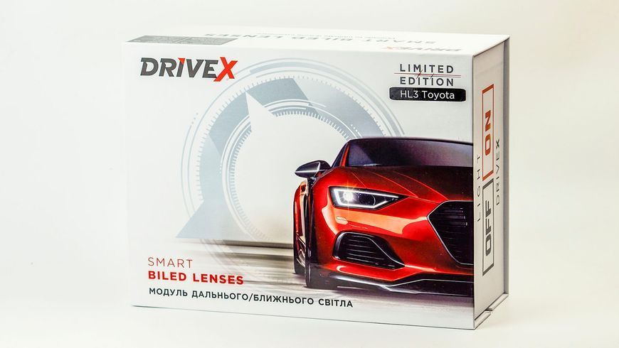 BiLED лінзи протитуманні автомобільні DriveX FOG BiLED HL3 Universal 3Color 3.0" 3/4.3/6K - 3-колірна DR-00001422 фото