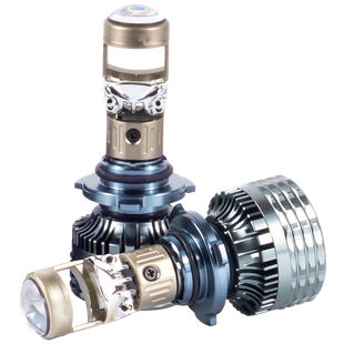 LED лампи з лінзою DriveX LE-09 H7 6000K 55W 9-36V CAN к-т 2 шт. DR-00003721 фото