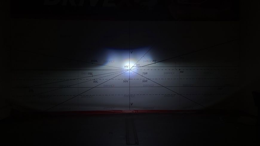 BiLED лінзи протитуманні автомобільні DriveX FOG BiLED HL8A 3.0" 50/60W 3K/5K/6K - 3-колірна DR-00003357 фото