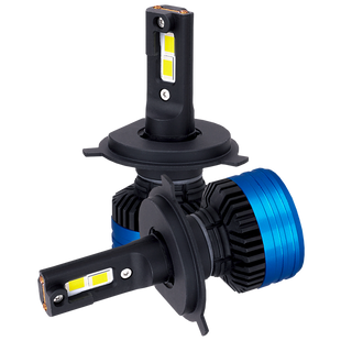 LED лампи автомобільні DriveX AL-08 H4 H/L 6000K LED 70W CAN 12V DR-00001057 фото