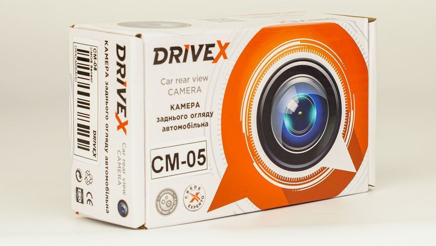 Камера автомобільна паркувальна DriveX CM-05 AHD 720p 1280х720px 140&deg; DR-00001427 фото