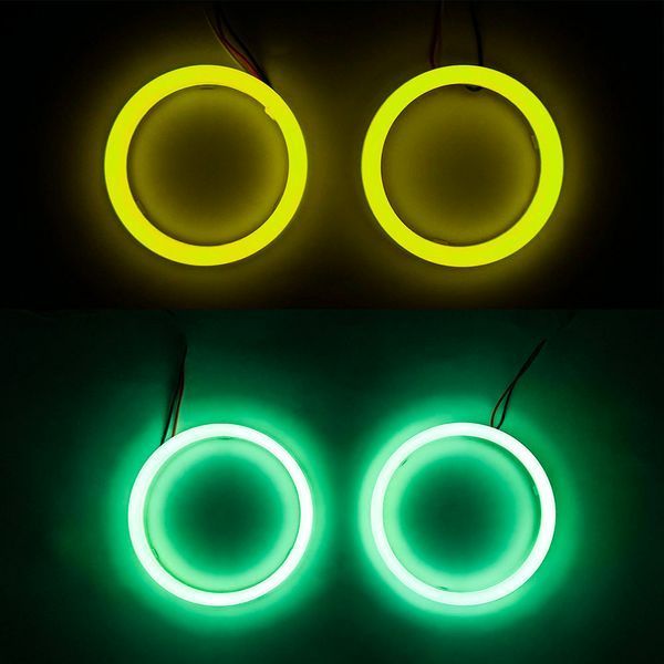 Маска декоративна для автомобільних фар DriveX LR-6 90mm RGB Frosted DR-00002480 фото