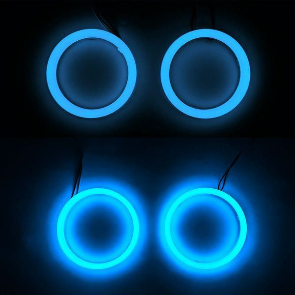 Маска декоративна для автомобільних фар DriveX LR-6 90mm RGB Frosted DR-00002480 фото