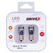 Світлодіоди в габаритні вогні. Підсвітку номера та салона DriveX Glow X1 T8 12-24V CAN 300Lm BA9S/T4W d-9mm к-т. DR-00003384 фото 1