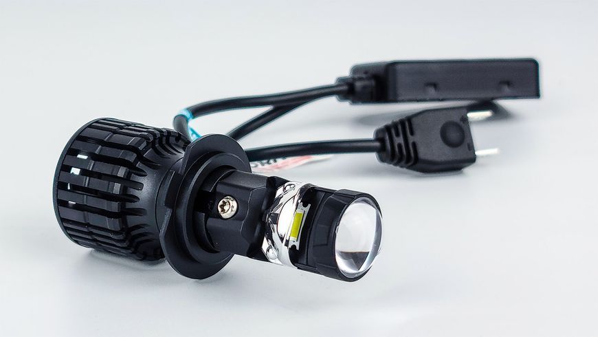 LED лампи автомобільні з лінзою DriveX LE-07 H7 6000K 55W 9-32V DR-00001585 фото