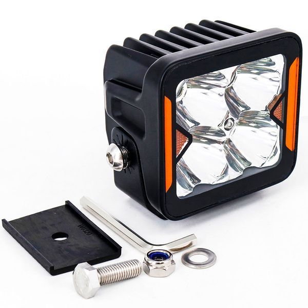 Фара додаткового світла DriveX WL SQ-102 DLX 3" SP+DRL 4L-20W OSR DR-00001208 фото