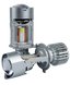 LED лампи з лінзою DriveX LE-09 H4 H/L 40/55W 9-36V 6000K CAN к-т 2 шт. DR-00002177 фото 1