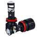 LED лампи автомобільні з міні-лінзою DriveX LE-07 H11 6000K 55W 9-32V к-т 2 шт. DR-00001586 фото 1