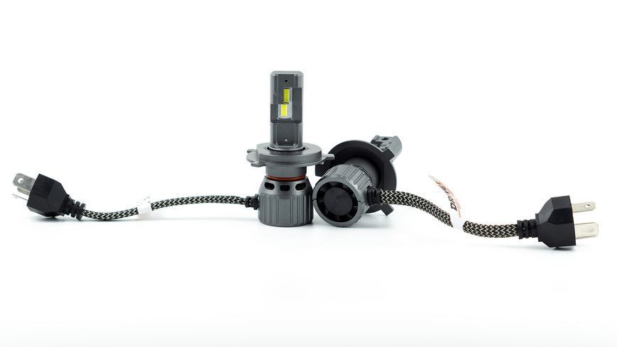 LED лампи DriveX FE-05 H4 (ближнє/дальнє) 50W 9-32V 5500K к&ndash;т 2 шт. DR-00003256 фото