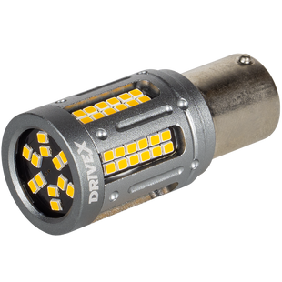 Світлодіоди в габаритні вогні. підсвітку номера та в салон DriveX S25-081 8W 12-24V 1156/P21W BA15S d-15mm автомобільні світлодіоди 12В DR-00003145 фото