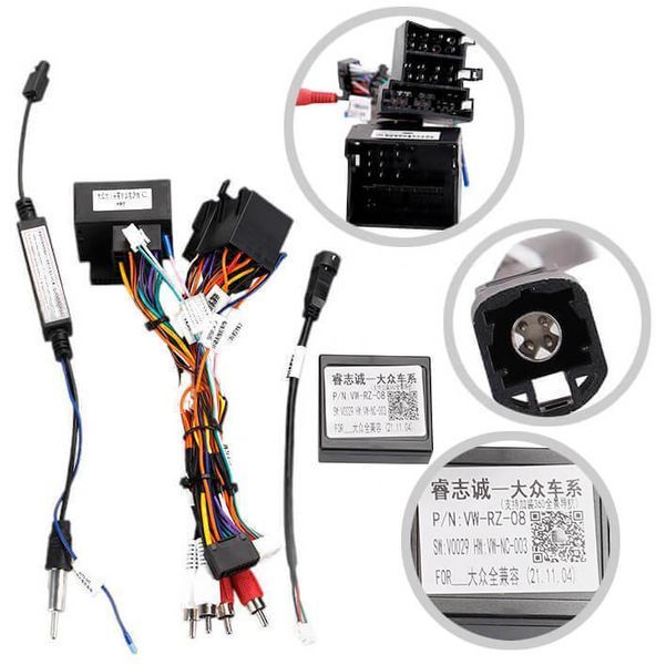 Штатна магнітола для Volkswagen Passat NMS 2011-2015 DriveX S3 QLED 8" з фізичними кнопками Android 8-ядерний 1.6ГГц 4x64Гб SIM-картка 3G/4G 7388 45W ASP TM2313 бездротовий CarPlay та AndroidAuto 7005063 фото