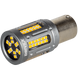 Світлодіоди в габаритні вогні. підсвітку номера та в салон DriveX S25-081 8W 12-24V 1156/P21W BA15S d-15mm автомобільні світлодіоди 12В DR-00003145 фото 1