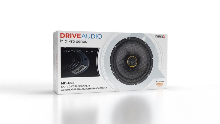 Автомобільна акустична система DriveX MD-652 6.5" 120W 4Om DR-00023731 фото