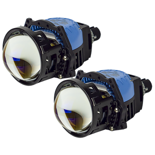 BiLED лінзи автомобільні DriveX BiLED City 3.0" 60/70W 6K 3xLED - модуль ближнього/дальнього світла DR-00002537 фото