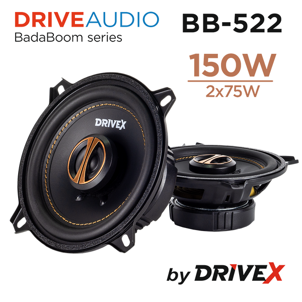 Автомобільна акустична система DriveX BB-522 75W DR-00023733 фото