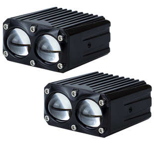 Фара світлодіодна протитуманна DriveX WL MT-08 H/L Dual 45W 3K/6K 12-80V DR-00002534 фото