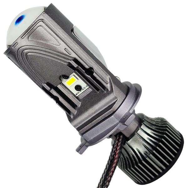 LED лампи автомобільні з лінзою DriveX LE-01 H4 H/L 6000K 31W/41W DR-00001132 фото