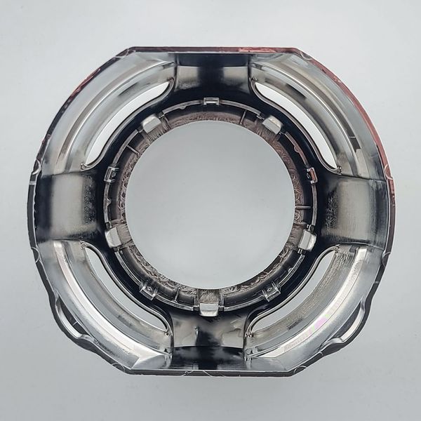 Маска декоративна для автомобільних фар DriveX MS A-106 3.0" Silver White з вбудованою підсвіткою DR-00001296 фото