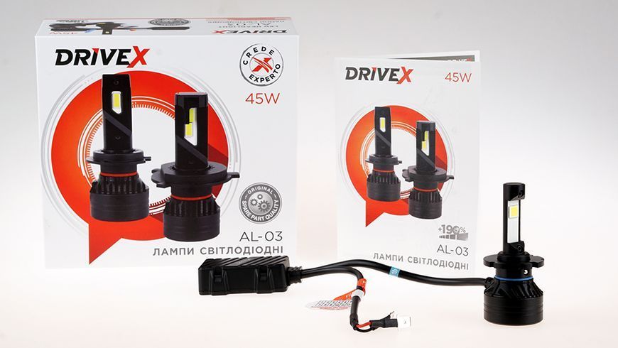 LED лампи автомобільні DriveX AL-03 D2 5000K LED 45W CAN 12-24В DR-00001019 фото