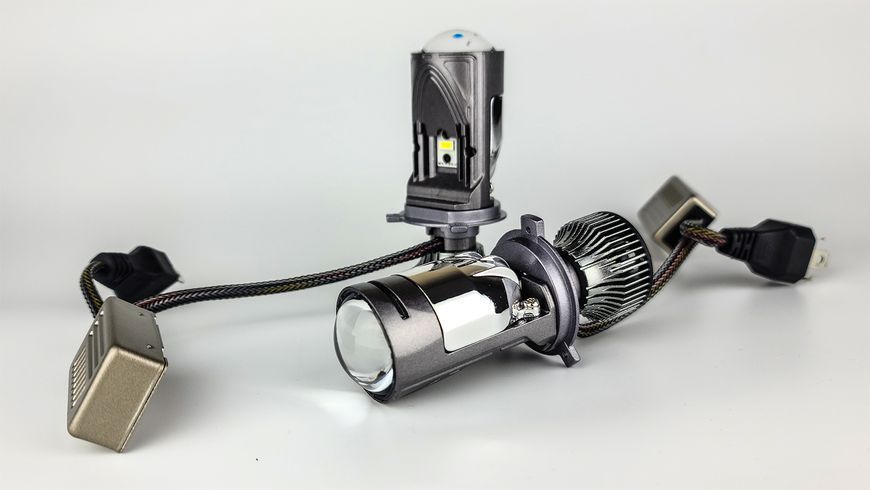 LED лампи автомобільні з лінзою DriveX LE-01 H4 H/L 6000K 31W/41W DR-00001132 фото