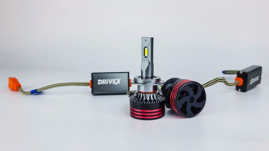 LED лампи DriveX FE-01 H7 57W 6000K CAN к&ndash;т 2 шт. DR-00001714 фото