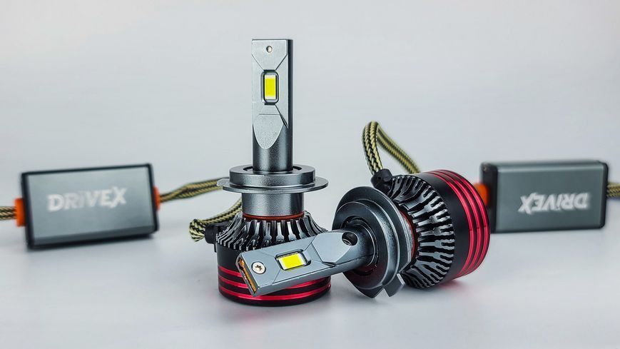 LED лампи DriveX FE-01 H7 57W 6000K CAN к&ndash;т 2 шт. DR-00001714 фото