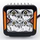 Фара додаткового світла DriveX WL SQ-103 DLX 3" SP+DRL 4L-20W OSR DR-00001209 фото 3