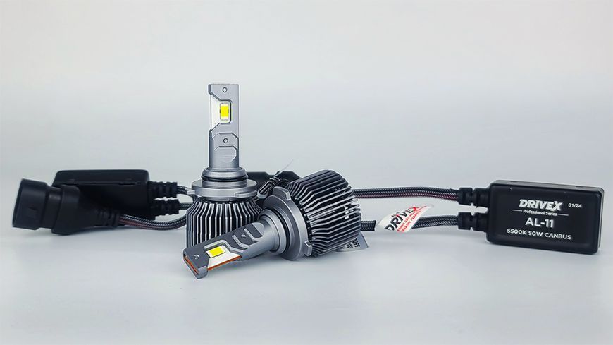 LED лампи DriveX AL-11S HB4(9006) 5500K 50W CAN к-т 2 шт. DR-00003334 фото