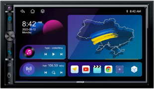 Автомобільна мультимедійна система DriveX A-705 2+32 4C 4&times;45W (TDA7388) 2DIN Android 7" IPS з бездротовим CarPlay та Android Auto DR-00023787 фото