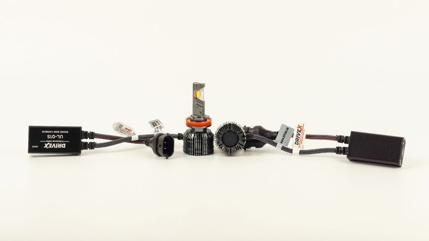 LED лампи DriveX UL-01S H11 65W 5500K CAN к-т. 2 шт. DR-00003323 фото