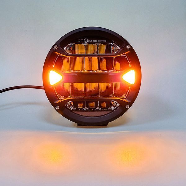 Фара додаткового світла DriveX WL R-101 DLX 7" SP+DRL 18L-90W OSR Серія - робоче світло DR-00001187 фото