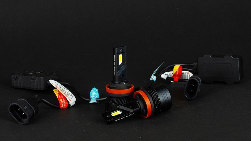 LED лампи автомобільні DriveX AL-03 H11 6000K LED 45W CAN 12-24В DR-00001024 фото