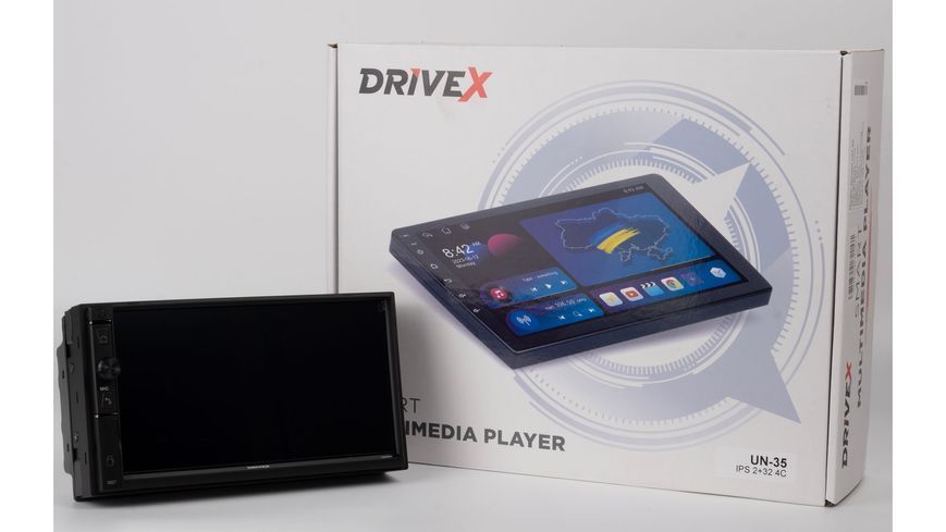 Автомобільна мультимедійна система DriveX UN35 2+32 4C ASP 4x45W DR-00023786 фото