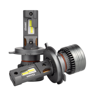 DriveX UL-05 H4 H/L LED-лампи автомобільні, 65 Вт, 5500K, CANBUS, 2 шт. DR-00023806 фото