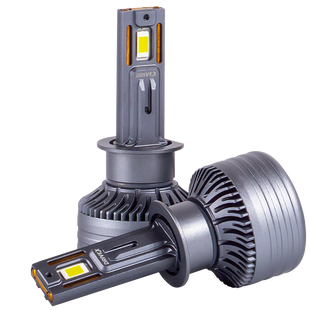 LED лампи DriveX AL-12US H1 57W SUPER CAN 9-36V 6000K &ndash; сумісність з USA/FR авто, CAN к-т. 2 шт. DR-00003077 фото