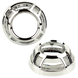 Маска декоративна для автомобільних фар DriveX MS A-108 3.0" Silver White к-т. DR-00003234 фото 1