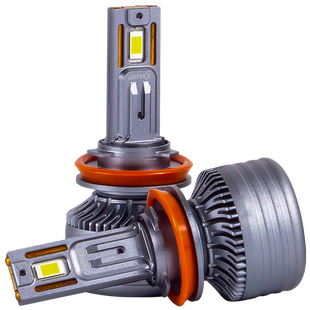 LED лампи DriveX AL-12US H11 57W SUPER CAN 9-36V 6000K &ndash; сумісність з USA/FR авто, CAN к-т. 2 шт. DR-00003075 фото