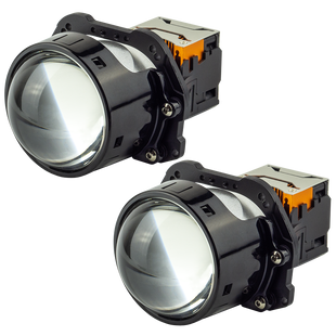 BiLED лінзи автомобільні DriveX BiLED Prisma 3.0" 56/62W 6K - модуль ближнього/дальнього світла DR-00002997 фото