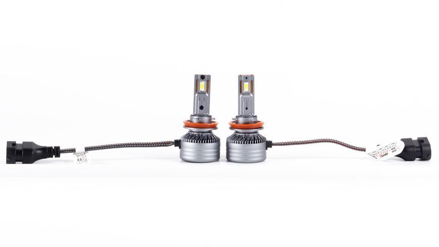 LED лампи DriveX AL-12US H11 57W SUPER CAN 9-36V 6000K &ndash; сумісність з USA/FR авто, CAN к-т. 2 шт. DR-00003075 фото
