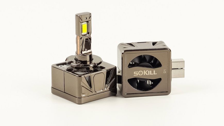 LED лампи під штатний блок ксенону DriveX SoKill DE D1 50W 6000K CAN к-т 2 шт. DR-00003312 фото