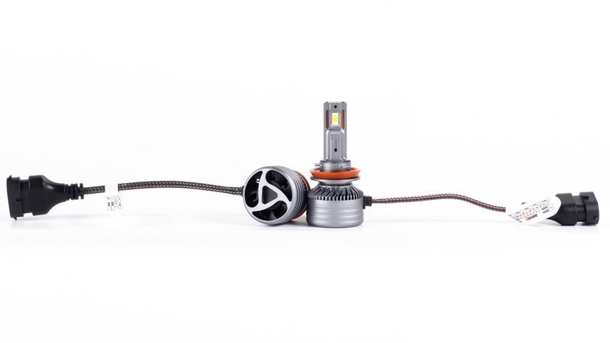 LED лампи DriveX AL-12US H11 57W SUPER CAN 9-36V 6000K &ndash; сумісність з USA/FR авто, CAN к-т. 2 шт. DR-00003075 фото
