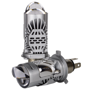 LED лампи з міні-лінзою DriveX SLE-02 Compact H4 (ближнє/дальнє) 30W/40W 6000K, к-т 2 шт. DR-00023442 фото