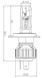 LED лампи автомобільні DriveX PA-02P H4 5000K 12W 12V DR-00001127 фото 5