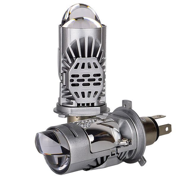 LED лампи з міні-лінзою DriveX SLE-02 Compact H4 (ближнє/дальнє) 30W/40W 6000K, к-т 2 шт. DR-00023442 фото