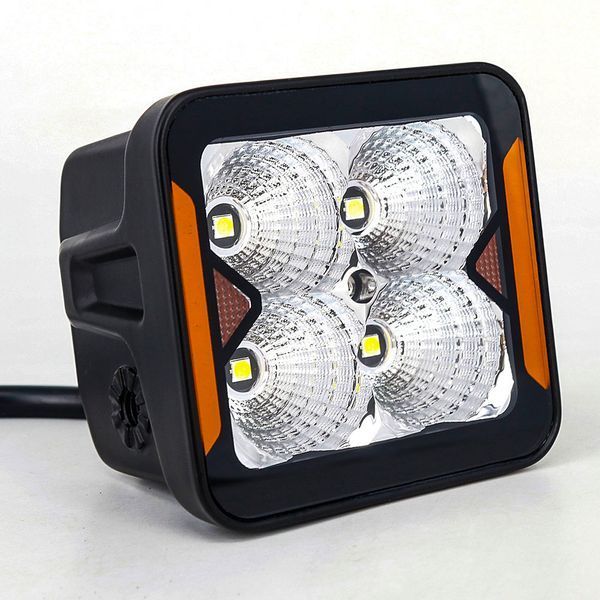 Фара додаткового світла DriveX WL SQ-104 DLX 3" FL+DRL 4L-20W OSR DR-00001210 фото