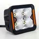 Фара додаткового світла DriveX WL SQ-104 DLX 3" FL+DRL 4L-20W OSR DR-00001210 фото 3