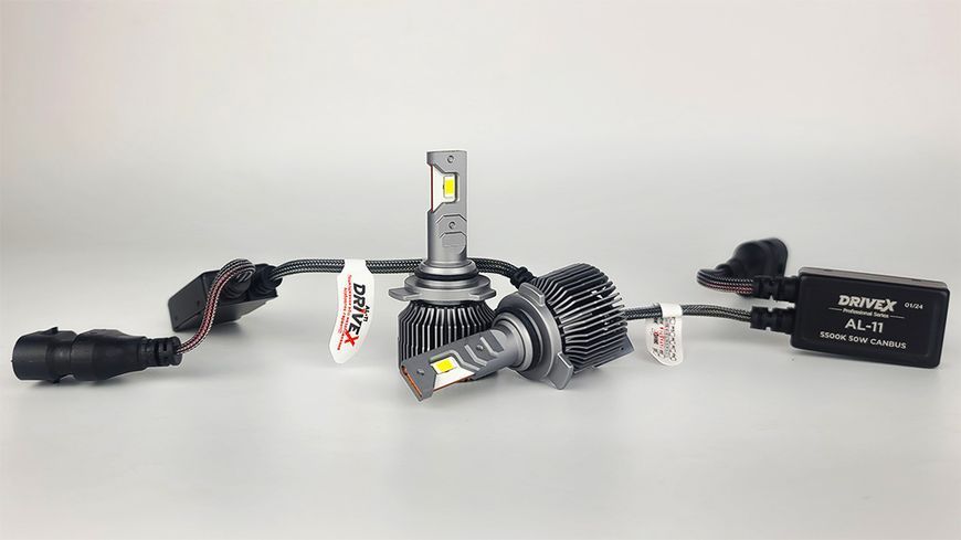 LED лампи DriveX AL-11S 9012 5500K 50W CAN к-т 2 шт. DR-00003335 фото